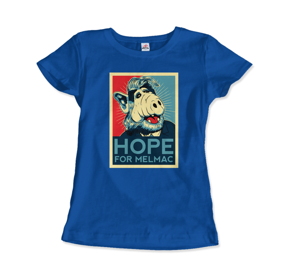 Hope for Melmac T - Shirt - Women (Fitted) / Royal Blue / S - T - Shirt