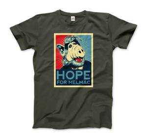 Hope for Melmac T - Shirt - Men (Unisex) / Military Green / S - T - Shirt
