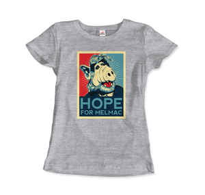 Hope for Melmac T - Shirt - Women (Fitted) / Heather Grey / S - T - Shirt