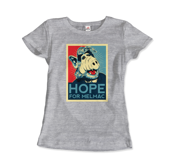 Hope for Melmac T - Shirt - Women (Fitted) / Heather Grey / S - T - Shirt