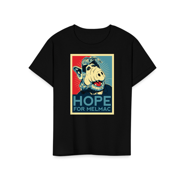 Hope for Melmac T - Shirt - Youth / Black / S - T - Shirt
