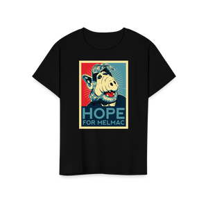 Hope for Melmac T - Shirt - Youth / Black / S - T - Shirt