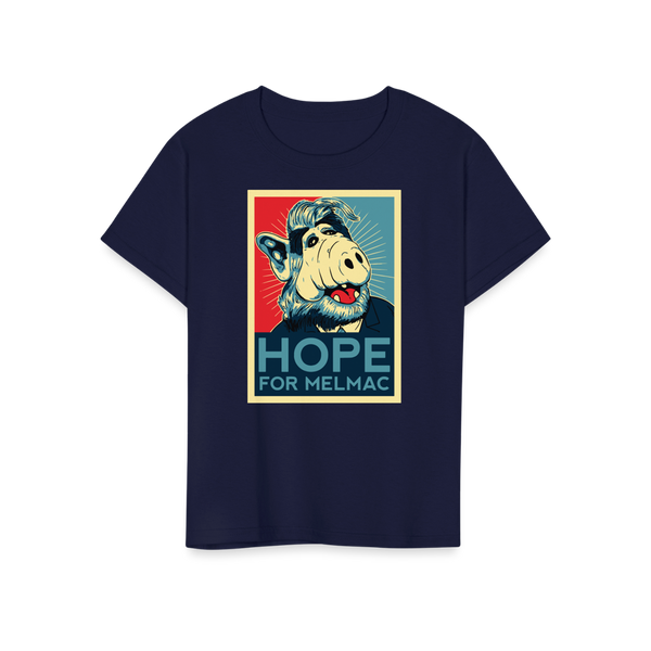 Hope for Melmac T - Shirt - Youth / Navy / S - T - Shirt