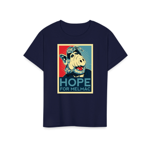 Hope for Melmac T - Shirt - Youth / Navy / S - T - Shirt