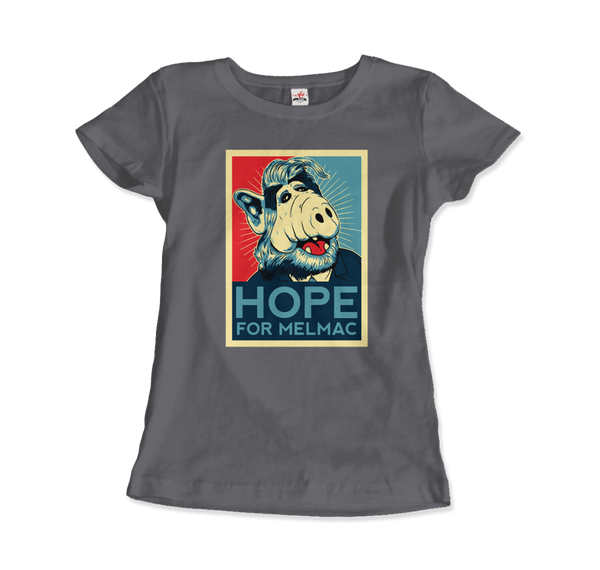 Hope for Melmac T - Shirt - Women (Fitted) / Charcoal / S - T - Shirt