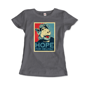 Hope for Melmac T - Shirt - Women (Fitted) / Charcoal / S - T - Shirt