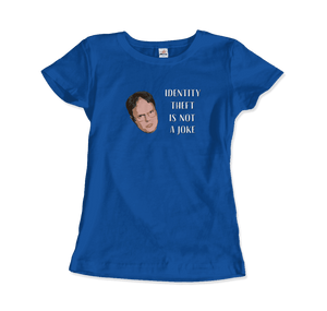 Identity Theft is Not a Joke - Schrute's Quote T-Shirt - Art-O-Rama Shop