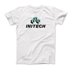INITECH Logo T-Shirt - Men (Unisex) / White / S - T-Shirt