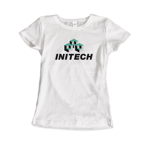 INITECH Logo T-Shirt - Women (Fitted) / White / S - T-Shirt