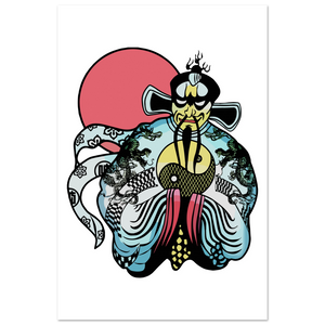 Jack Burton Big Trouble in LIttle China Poster - Matte / 24 x 36″ (60 90cm) None