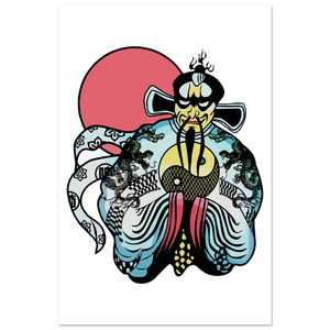 Jack Burton Big Trouble in LIttle China Poster - Matte / 12 x 18″ (30 45cm) None