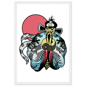 Jack Burton Big Trouble in LIttle China Poster - Matte / 12 x 18″ (30 45cm) White