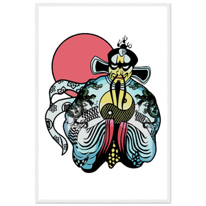 Jack Burton Big Trouble in LIttle China Poster - Matte / 24 x 36″ (60 90cm) White