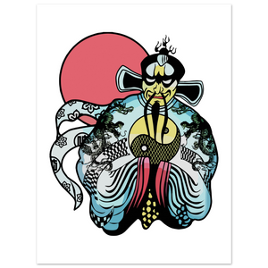 Jack Burton Big Trouble in LIttle China Poster - Matte / 18 x 24″ (45 60cm) None