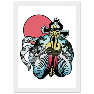 Jack Burton Big Trouble in LIttle China Poster - Matte / 8 x 12″ (21 29.7cm) White