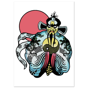 Jack Burton Big Trouble in LIttle China Poster - Matte / 8 x 12″ (21 29.7cm) None