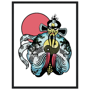 Jack Burton Big Trouble in LIttle China Poster - Matte / 18 x 24″ (45 60cm) Black