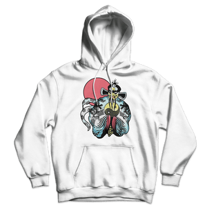 Jack Burton Big Trouble in LIttle China Unisex Hoodie - White / S - Hoodie