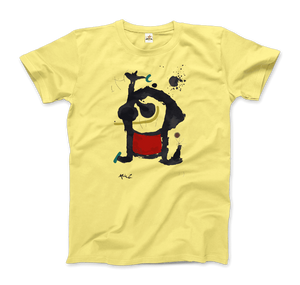 Joan Miro Bethsabee 1972 T-shirt d'illustration