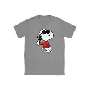 Joe Cool - Snoopy T-Shirt - Youth / Heather Grey / S - T-Shirt