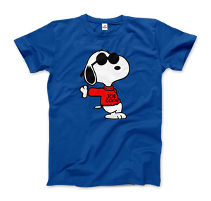 Joe Cool - Snoopy T-Shirt - Men (Unisex) / Royal Blue / S - T-Shirt