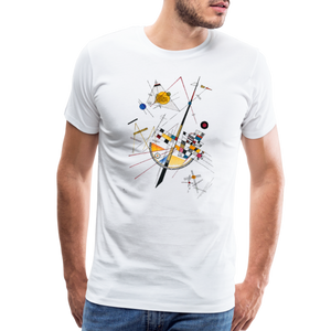 Kandinsky - Delicate Tension. No. 85 1923 Artwork T-Shirt - T-Shirt