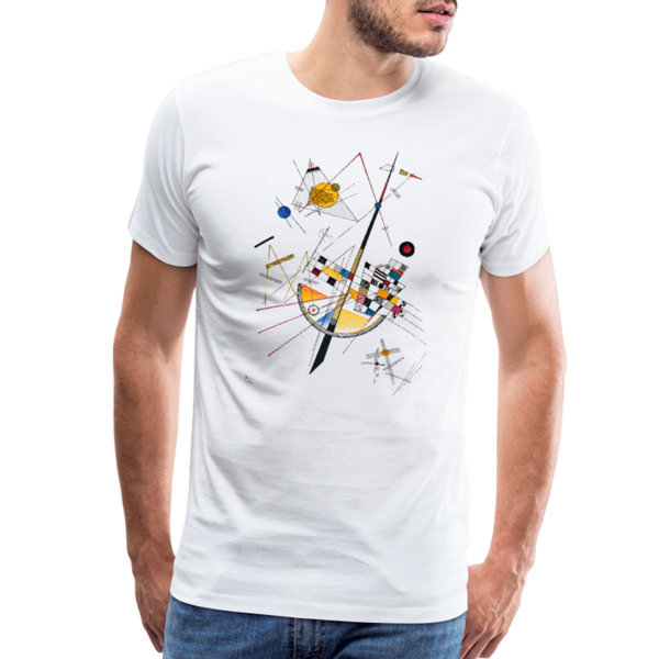 Kandinsky - Delicate Tension. No. 85 1923 Artwork T-Shirt - T-Shirt