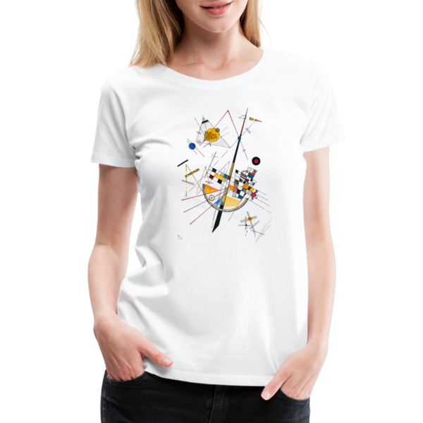 Kandinsky - Delicate Tension. No. 85 1923 Artwork T-Shirt - T-Shirt