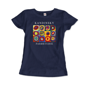 Kandinsky Farbstudie - Color Study, Squares with Concentric Circles, 1913 Artwork T-Shirt