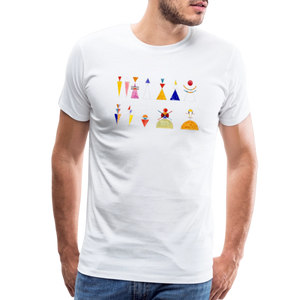 Kandinsky - The Great Gate of Kiev 1928 Artwork T-Shirt - T-Shirt