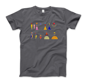 Kandinsky - The Great Gate of Kiev 1928 Artwork T-Shirt - Men (Unisex) / Charcoal / S - T-Shirt