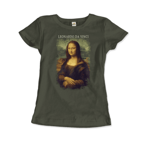 Leonardo Da Vinci, Mona Lisa, 1503~1519 Artwork T-Shirt - Art-O-Rama Shop