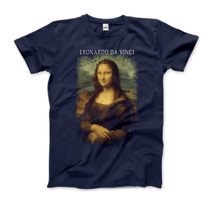 Leonardo Da Vinci, Mona Lisa, 1503~1519 Artwork T-Shirt - Art-O-Rama Shop