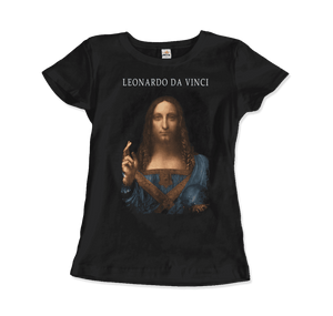 Leonardo Da Vinci, Salvator Mundi, 1499~1510 Artwork T-Shirt - Art-O-Rama Shop