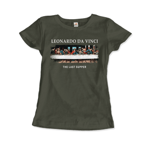 Leonardo Da Vinci - The Last Supper Artwork T-Shirt - Art-O-Rama Shop