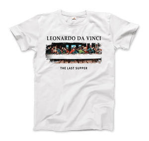 Leonardo Da Vinci - Camiseta de la obra de arte de la Última Cena