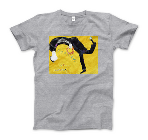 Marc Chagall - Homage to Gogol 1917 Art T-Shirt - Men (Unisex) / Heather Grey / S - T-Shirt