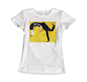 Marc Chagall - Homage to Gogol 1917 Art T-Shirt - Women (Fitted) / White / S - T-Shirt