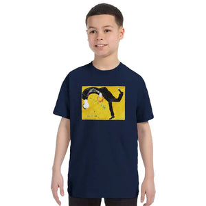 Marc Chagall - Homage to Gogol 1917 Art T-Shirt - Youth / Navy / S - T-Shirt