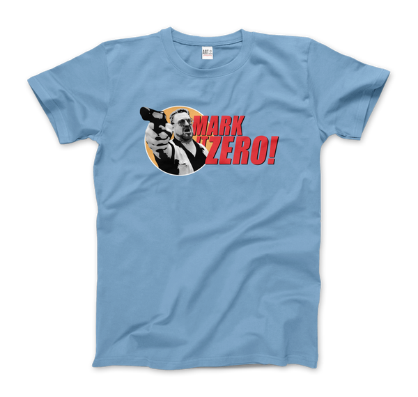 Mark It Zero Lebowski T-Shirt - Men (Unisex) / Light Blue / S - T-Shirt