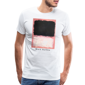 Mark Rothko - Untitled Pink Black and White Art T-Shirt - T-Shirt