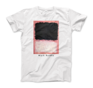 Mark Rothko - Untitled Pink Black and White Art T-Shirt - Men (Unisex) / White / S - T-Shirt