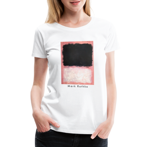 Mark Rothko - Untitled Pink Black and White Art T-Shirt - T-Shirt
