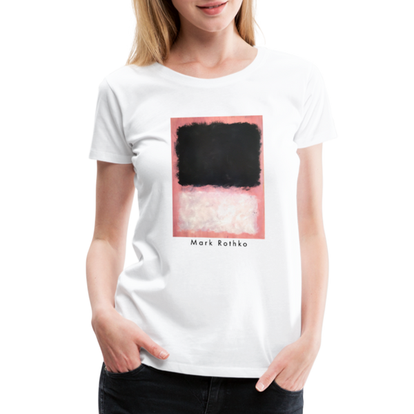 Mark Rothko - Untitled Pink Black and White Art T-Shirt - T-Shirt