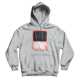 Mark Rothko - Untitled Pink Black and White Unisex Hoodie - Sport Grey / S - Hoodie