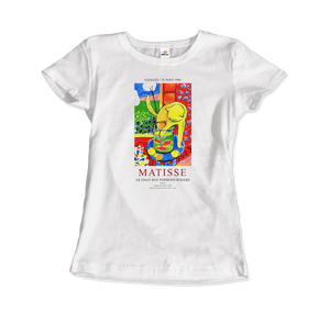Matisse - Exhibition, Le Chat Aux Poissons Rouges (The Cat) Art T-Shirt - Art-O-Rama Shop