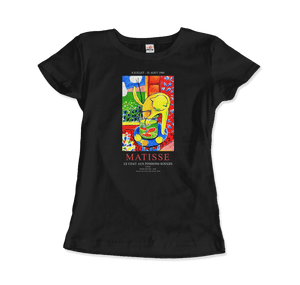 Matisse - Exhibition, Le Chat Aux Poissons Rouges (The Cat) Art T-Shirt - Art-O-Rama Shop