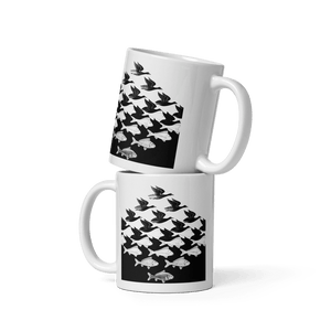 MC Escher Sky and Water I Art Mug - Mug
