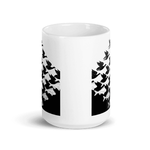 MC Escher Sky and Water I Art Mug - Mug