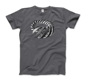 MC Escher Spirals Art T-Shirt - Art-O-Rama Shop